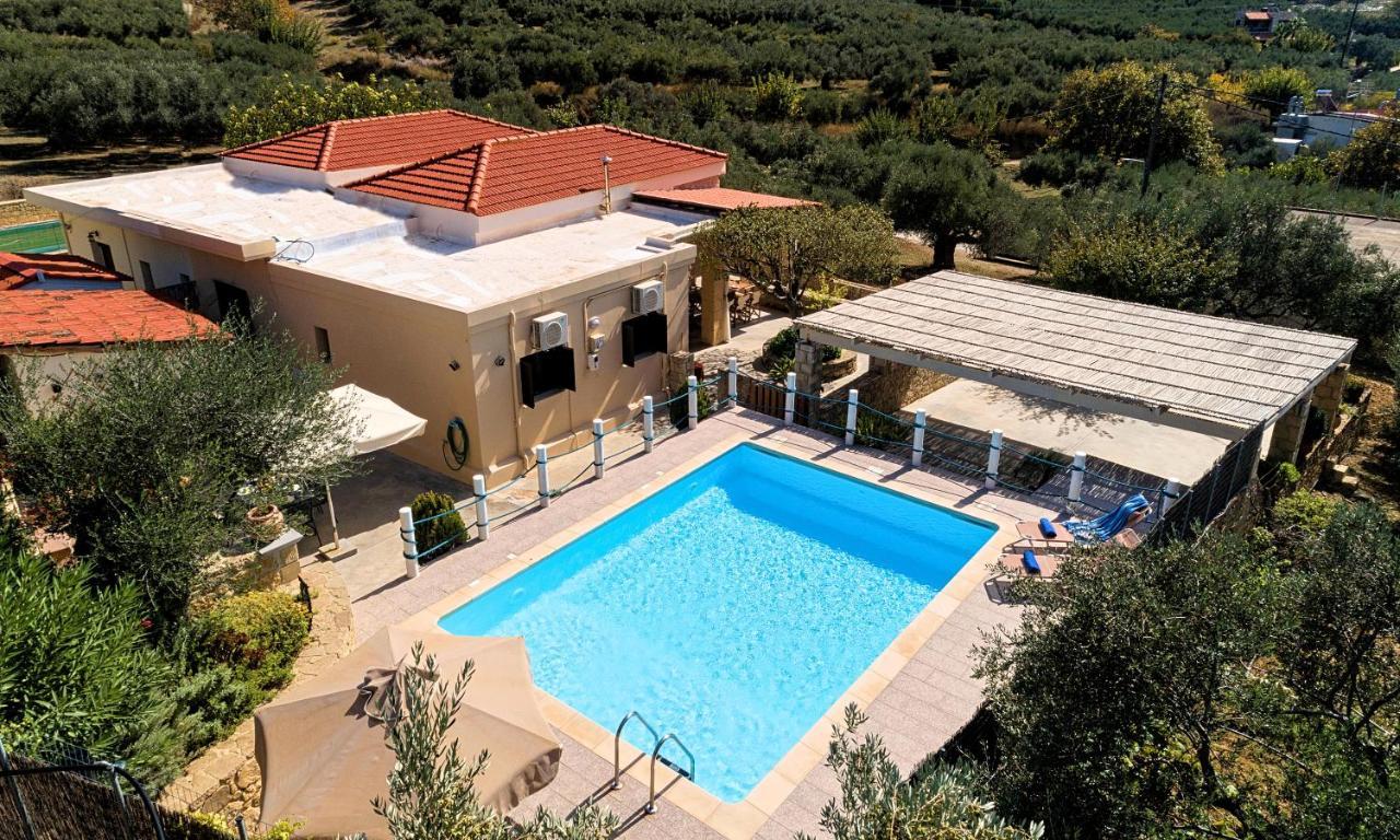 Cretan Kera Villa Heated Pool 외부 사진