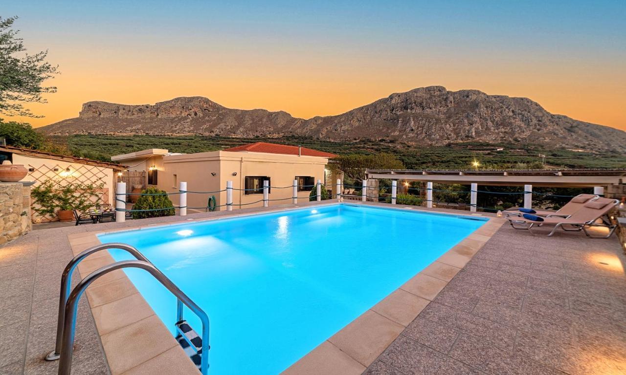 Cretan Kera Villa Heated Pool 외부 사진