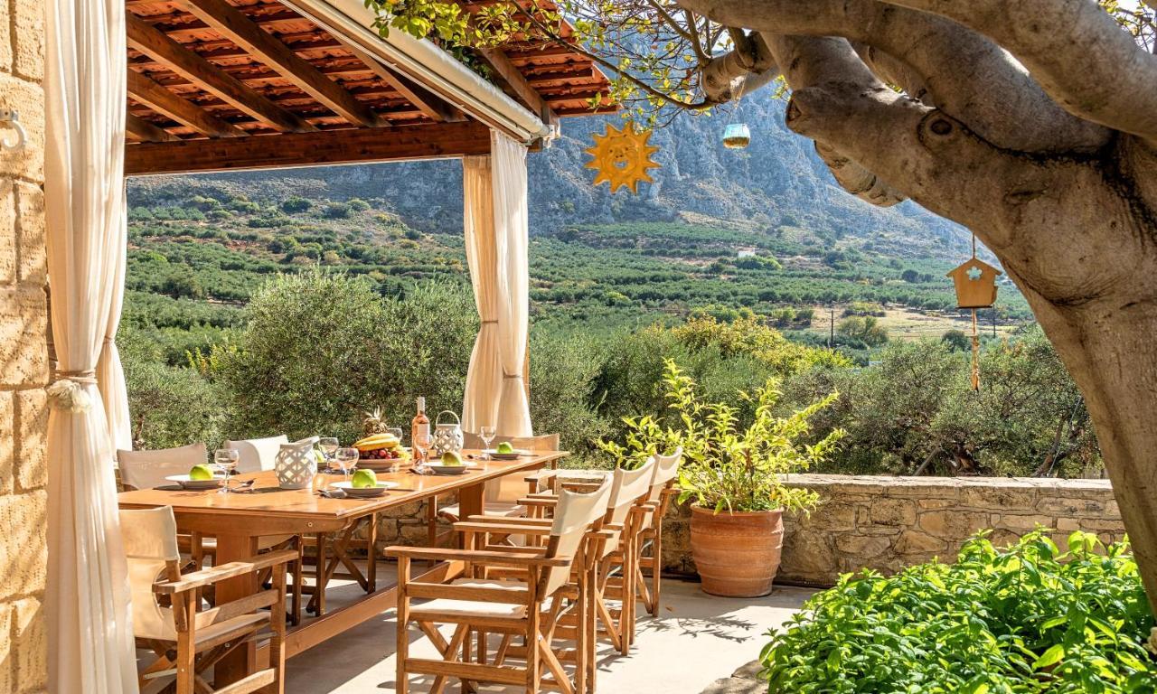 Cretan Kera Villa Heated Pool 외부 사진