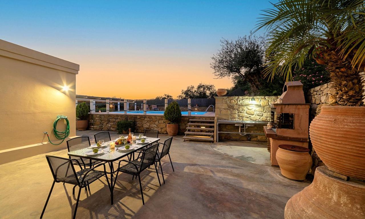 Cretan Kera Villa Heated Pool 외부 사진