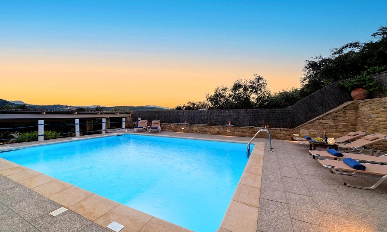 Cretan Kera Villa Heated Pool 외부 사진